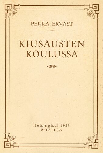 Kiusausten koulussa