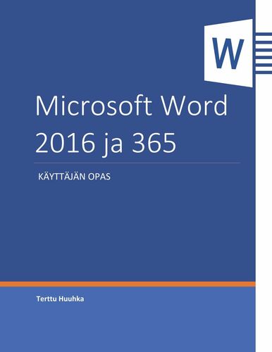 Microsoft Word 2016 ja 365