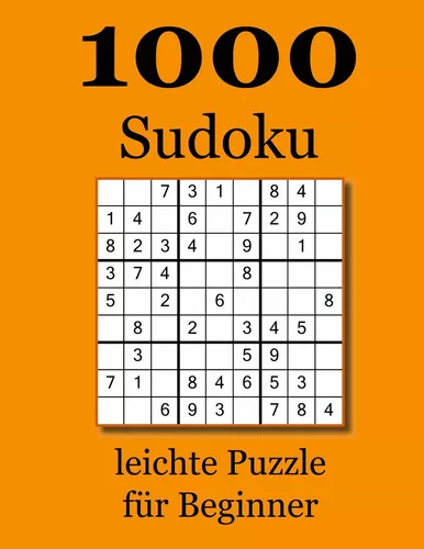 1000 Sudoku leichte Puzzle für Beginner
