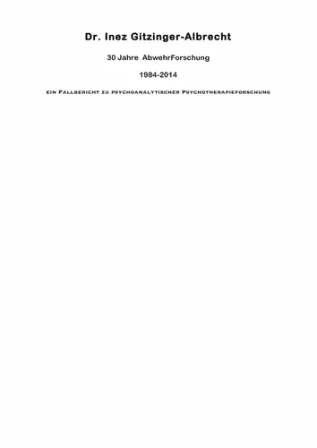 30 Jahre Abwehrforschung