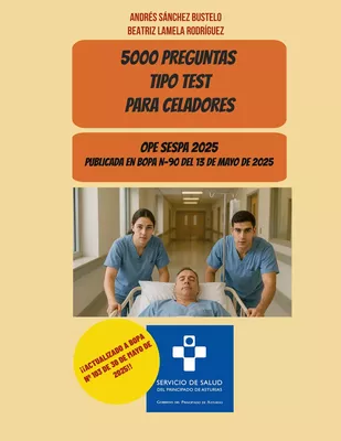 5000 preguntas tipo test para celadores