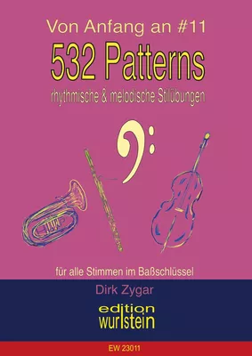 532 Patterns - rhythmische und melodische Stilübungen - Bass
