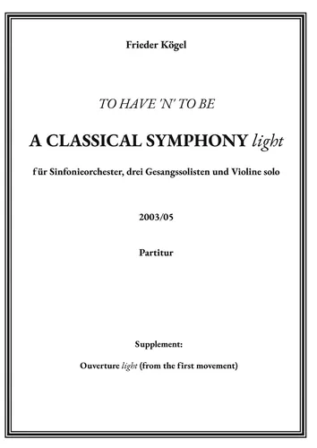 A Classical Symphony light