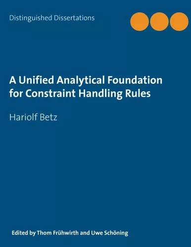 A Unified Analytical Foundation for Constraint Handling Rules