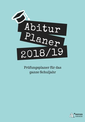 Abitur Planer 2018/19