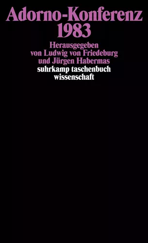 Adorno-Konferenz 1983