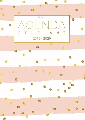Agenda Etudiant 2019/2020 - Agenda Semainier et Agenda Journalier Scolaire - Cadeau Enfant et Étudiant