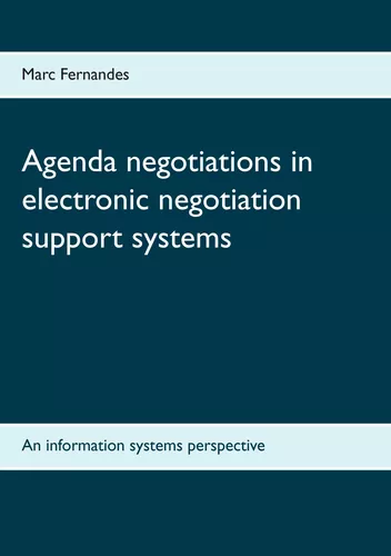 Agenda negotiations in electronic negotiation support systems