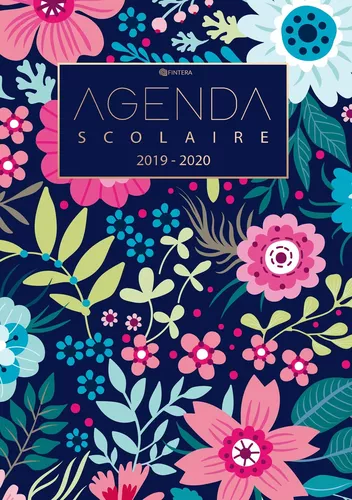 Agenda Scolaire 2019 / 2020 - Calendrier de Août 2019 à Août 2020 et Agenda Semainier et Agenda Journalier Scolaire pour l'année Scolaire - Cadeau Enfant et Étudiant