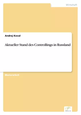 Aktueller Stand des Controllings in Russland
