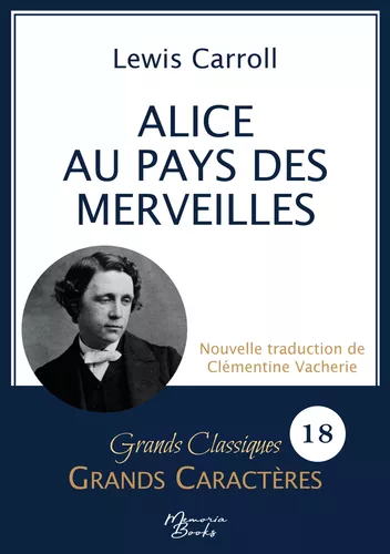 Alice au pays des merveilles en grands caractères 