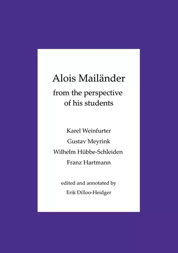 Alois Mailänder - From the perspective of his students