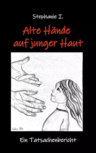 Alte Hände auf junger Haut