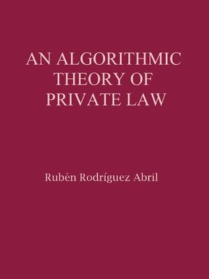 An algorithmic theory of Private Law