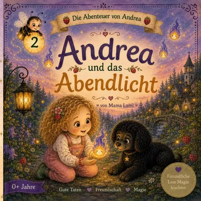 Andrea und das Abendlicht