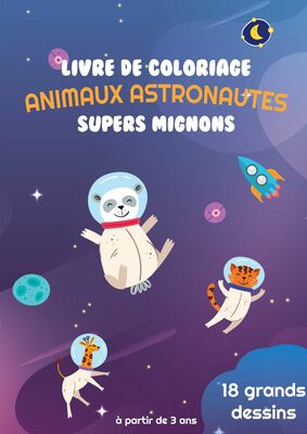 Animaux Astronautes Supers Mignons