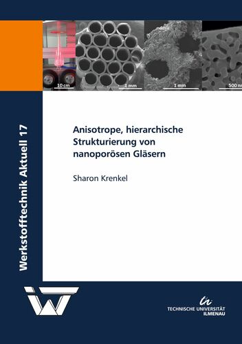 Anisotrope; hierarchische Strukturierung von nanoporösen Gläsern