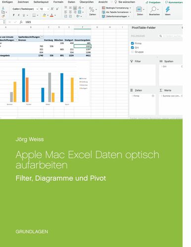 Apple Mac Excel Daten optisch aufarbeiten