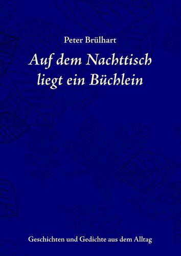 Auf dem Nachttisch liegt ein Büchlein