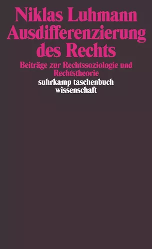 Ausdifferenzierung des Rechts