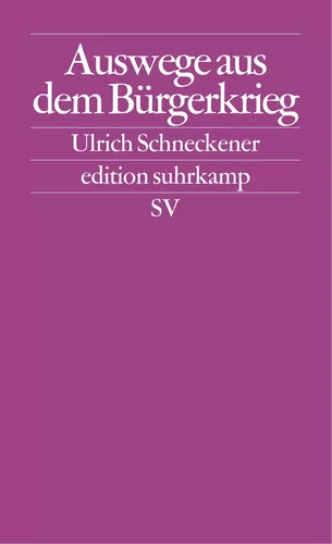 Auswege aus dem Bürgerkrieg
