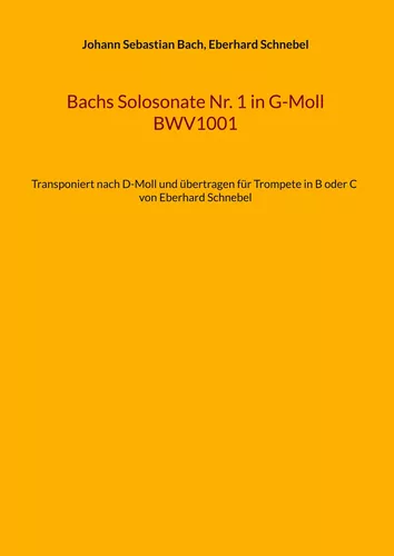 Bachs Solosonate Nr. 1 in G-Moll BWV1001