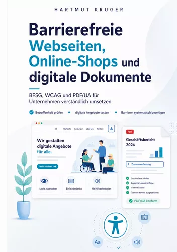 Barrierefreie Webseiten, Online-Shops und digitale Dokumente
