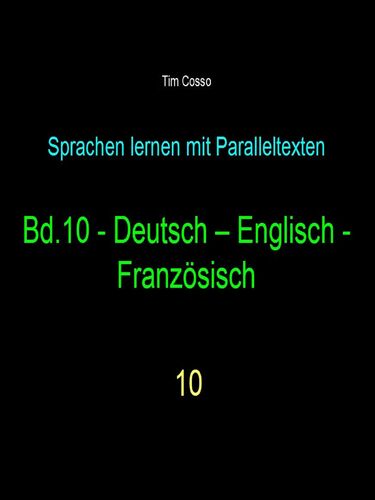 Bd.10 - Deutsch - Englisch - Französisch