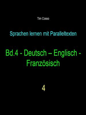 Bd.4 - Deutsch - Englisch - Französisch