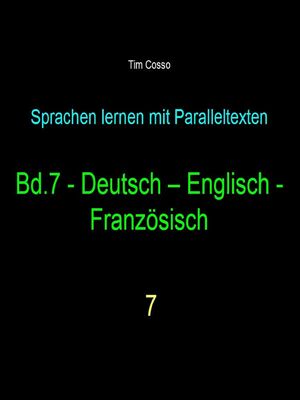 Bd.7 - Deutsch - Englisch - Französisch