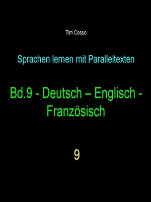 Bd.9 - Deutsch - Englisch - Französisch