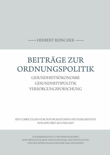 Beiträge zur Ordnungspolitik
