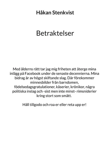 Betraktelser