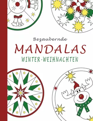 Bezaubernde Mandalas - Winter-Weihnachten