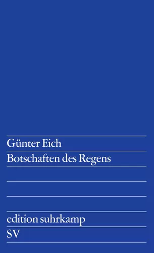 Botschaften des Regens