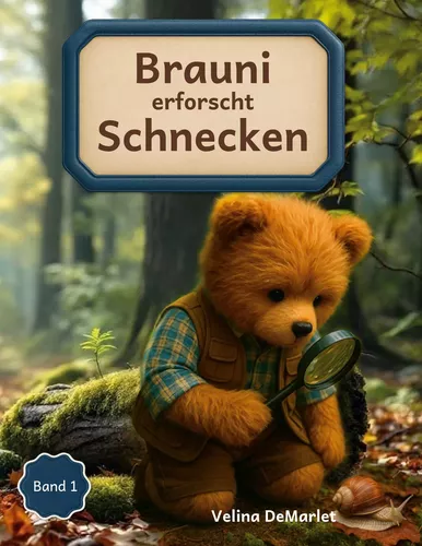 Brauni erforscht Schnecken