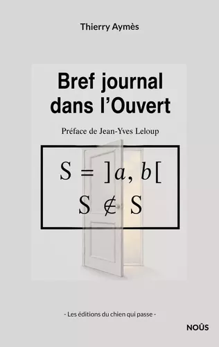 Bref journal dans l'Ouvert