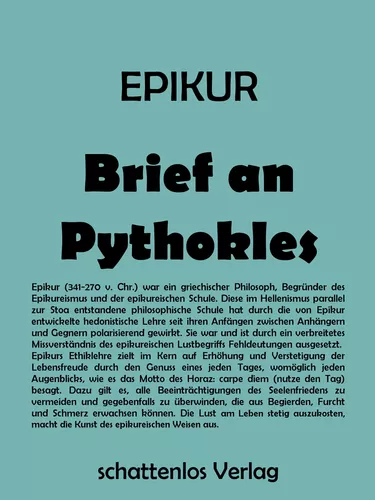 Brief an Pythokles