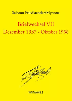 Briefwechsel VII