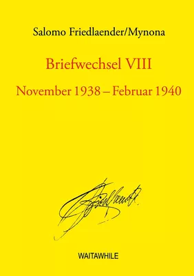 Briefwechsel VIII