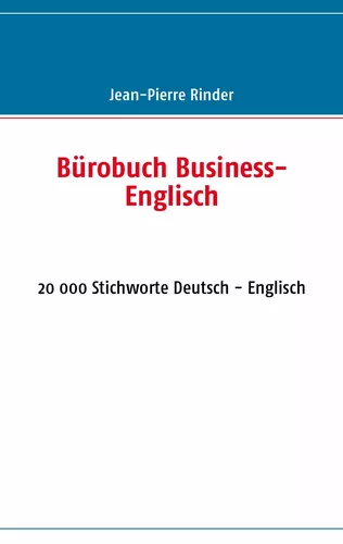 Bürobuch Business-Englisch