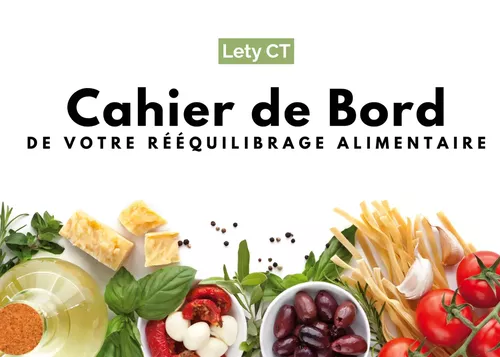 Cahier de Bord de votre Rééquilibrage Alimentaire