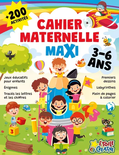 Cahier maternelle maxi 3-6 ans