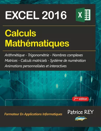Calculs mathematiques avec EXCEL 2016