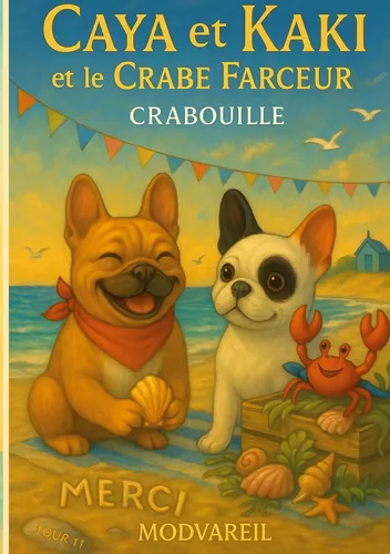 Caya et Kaki et le crabe farceur crabouille