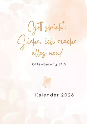 christlicher Kalender 2026