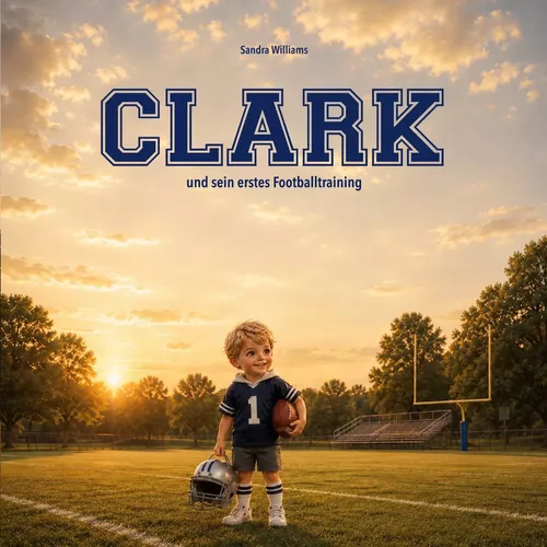 Clark und sein erstes Footballtraining