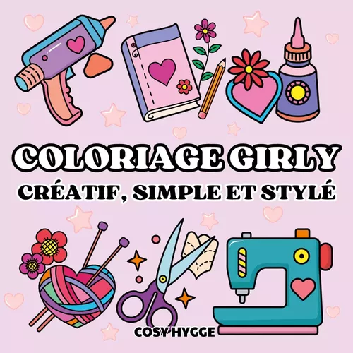 Coloriage girly