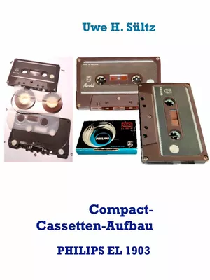 Compact-Cassetten-Aufbau der weltersten PHILIPS EL 1903 aus dem Jahr 1963, inkl. NORELCO