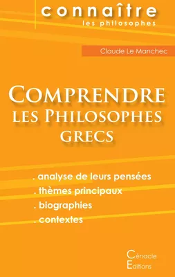 Comprendre les philosophes grecs (Anaximandre, Aristote, Démocrite, Empédocle, Héraclite, Platon, Pythagore)